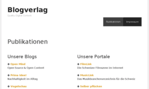 Blogverlag.ch thumbnail