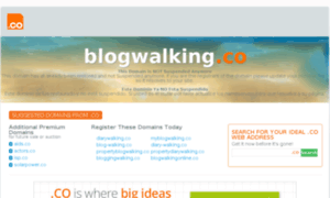 Blogwalking.co thumbnail