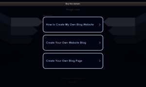 Blogx.com thumbnail