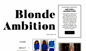Blondeambition.com.au thumbnail