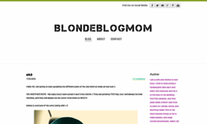 Blondeblogmom.weebly.com thumbnail