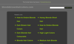 Blondebrownhaircolors.com thumbnail