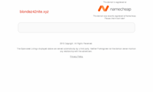 Blondez42nite.xyz thumbnail