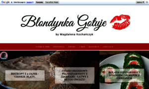 Blondynkagotuje.blogspot.com thumbnail