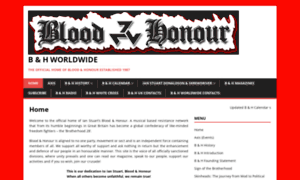 Bloodandhonour.org thumbnail
