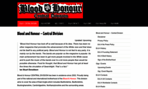Bloodandhonourcentral.co.uk thumbnail