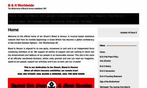 Bloodandhonourworldwide.co.uk thumbnail