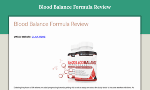 Bloodbalanceformulareview.com thumbnail