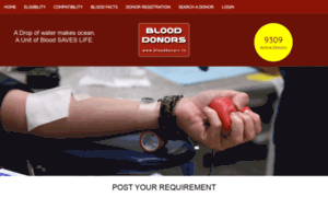 Blooddonors.in thumbnail