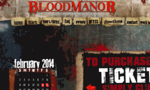 Bloodmanor.wantickets.com thumbnail