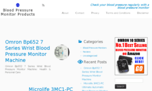 Bloodpressuremonitorproducts.com thumbnail