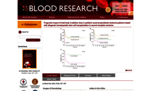 Bloodresearch.or.kr thumbnail