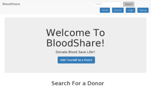 Bloodshare.in thumbnail