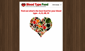 Bloodtypefood.com thumbnail