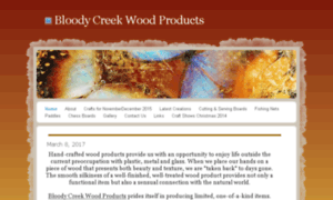 Bloodycreekwoodproducts.ca thumbnail