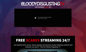Bloodydisgusting.tv thumbnail