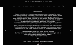 Bloodymaryfilmfest.com thumbnail