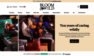 Bloomandwild.co.uk thumbnail