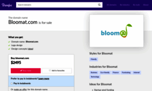 Bloomat.com thumbnail