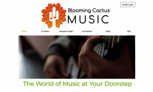 Bloomingcactusmusic.com thumbnail