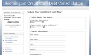 Bloomingtoncreditcarddebtconsolidation.com thumbnail