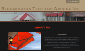 Bloomingtontent-awning.com thumbnail