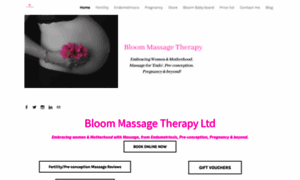 Bloommassage.co.nz thumbnail