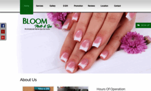 Bloomnailsspa.com thumbnail