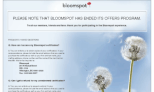 Bloomspot.com thumbnail