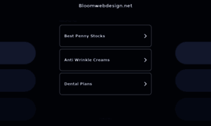 Bloomwebdesign.net thumbnail