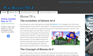 Bloonstd4.org thumbnail