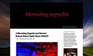 Bloviatingzeppelin.blogspot.com thumbnail
