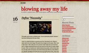 Blowingawaymylife.wordpress.com thumbnail