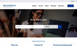 Blue-card-jobs.com thumbnail