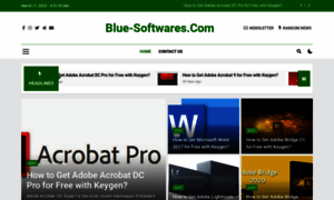 Blue-softwares.com thumbnail