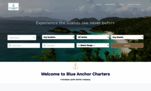 Blueanchorcharters.com thumbnail