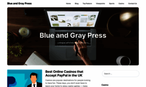 Blueandgraypress.com thumbnail