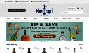 Blueangelwines.com thumbnail