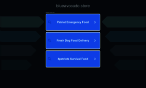 Blueavocado.store thumbnail