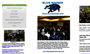 Bluebadger.org thumbnail