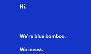 Bluebamboo.com thumbnail