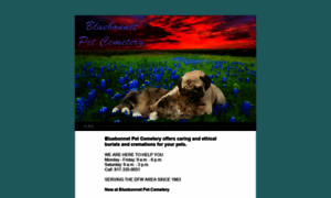 Bluebonnetpetcemetery.com thumbnail