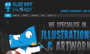 Bluebotdesign.com thumbnail
