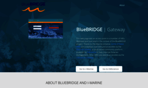 Bluebridge.d4science.org thumbnail