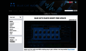 Bluecataudio.com thumbnail