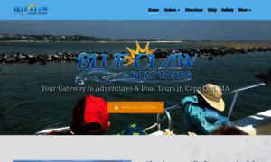 Blueclawboattours.com thumbnail