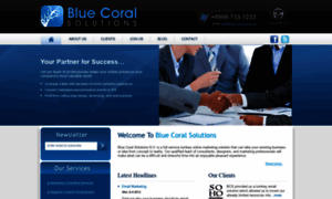 Bluecoralsolutions.com thumbnail