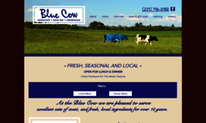 Bluecowcafe.com thumbnail