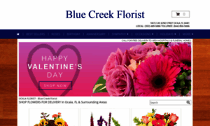 Bluecreekflorist.com thumbnail