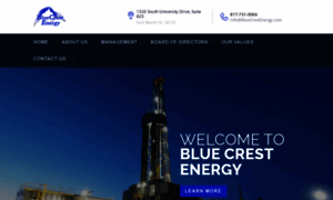 Bluecrestenergy.com thumbnail